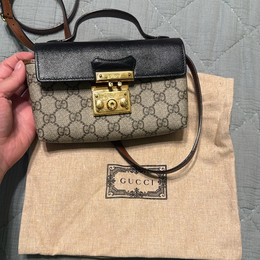 Gucci Black and Brown Women's Bag - Picture 6 of 8